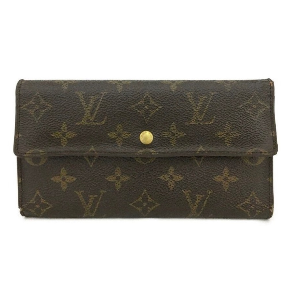 Louis Vuitton Monogram Canvas Porte Tresor International Wallet/preloved